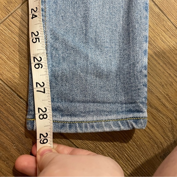 GRLFRND Karolina Cross Your Mind Denim Designer Jeans Slim Size 23 Distressed - Picture 14 of 15